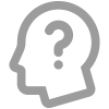 image of a human head with a question mark