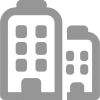 icon image of two office buildings