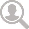 image of magnifying glass with user icon inside to communicate user districts