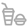 icon image of burger and soft drink